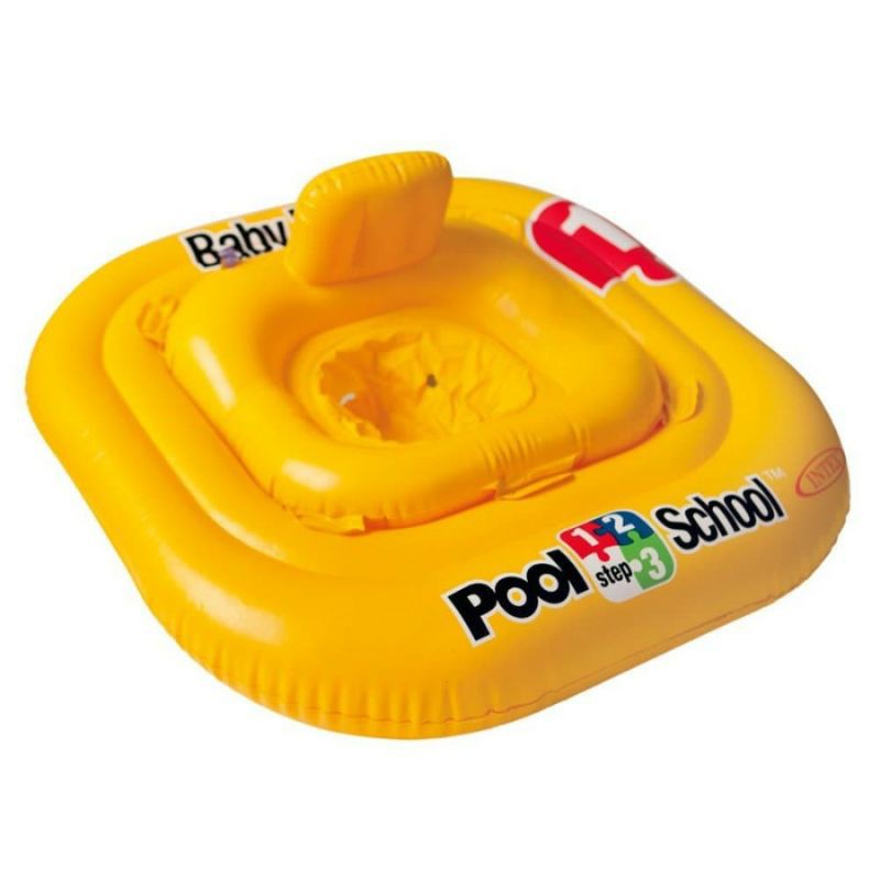Intex 56587 Pelampung Bayi Deluxe Baby Float Pool School Step 1
