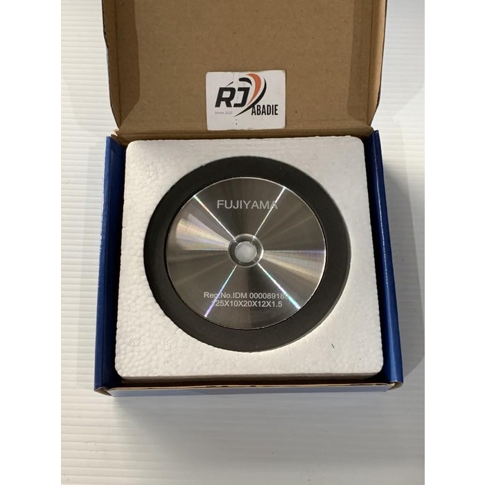 Diamond Asah Planer Batu Pengasah Mata Gerinda Duduk 2 Sisi Fujiyama