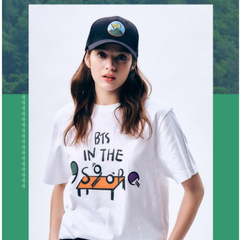 BAJU KAOS BTS IN THE SOOP KPOP HITS OVERSIZE