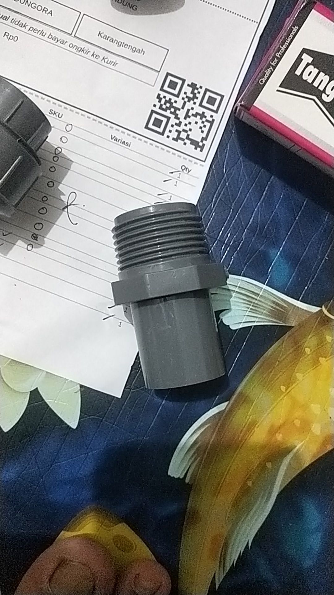 Rucika Socket Drat Luar Sdl Pvc 1 X 1/2 Aw / Valve Socket