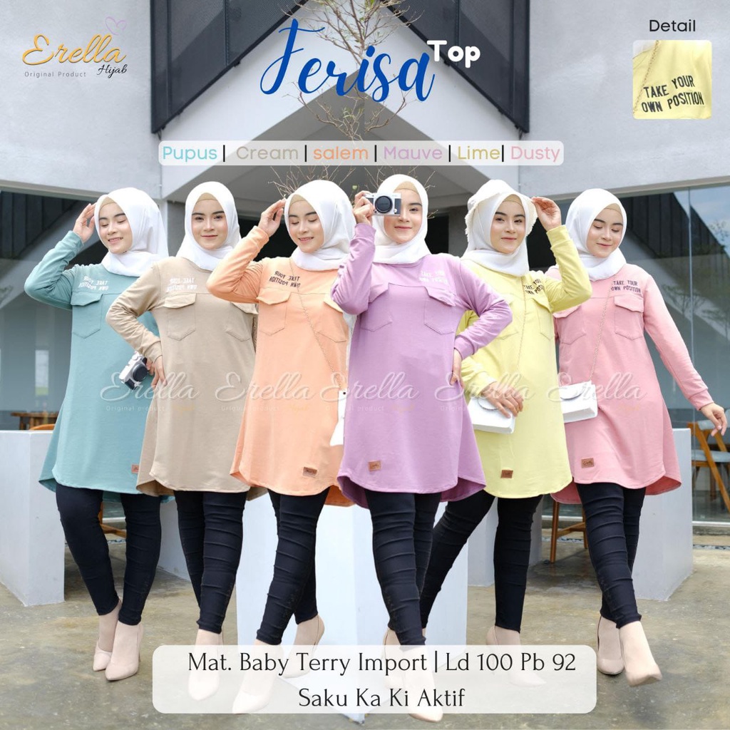 Ferisa Top by Erella Hijab