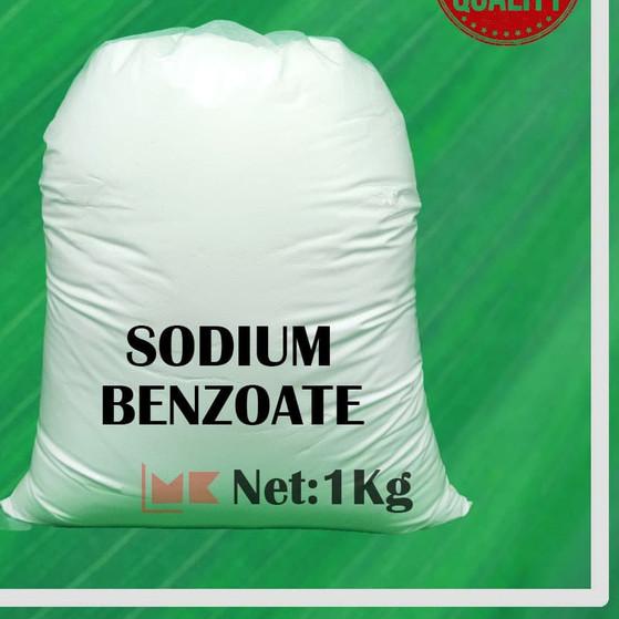 

♖ SODIUM BENZOATE 1 Kg - Natrium Benzoate ♚