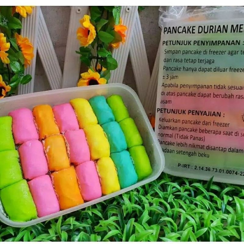 

Pancake Durian Medan isi 21