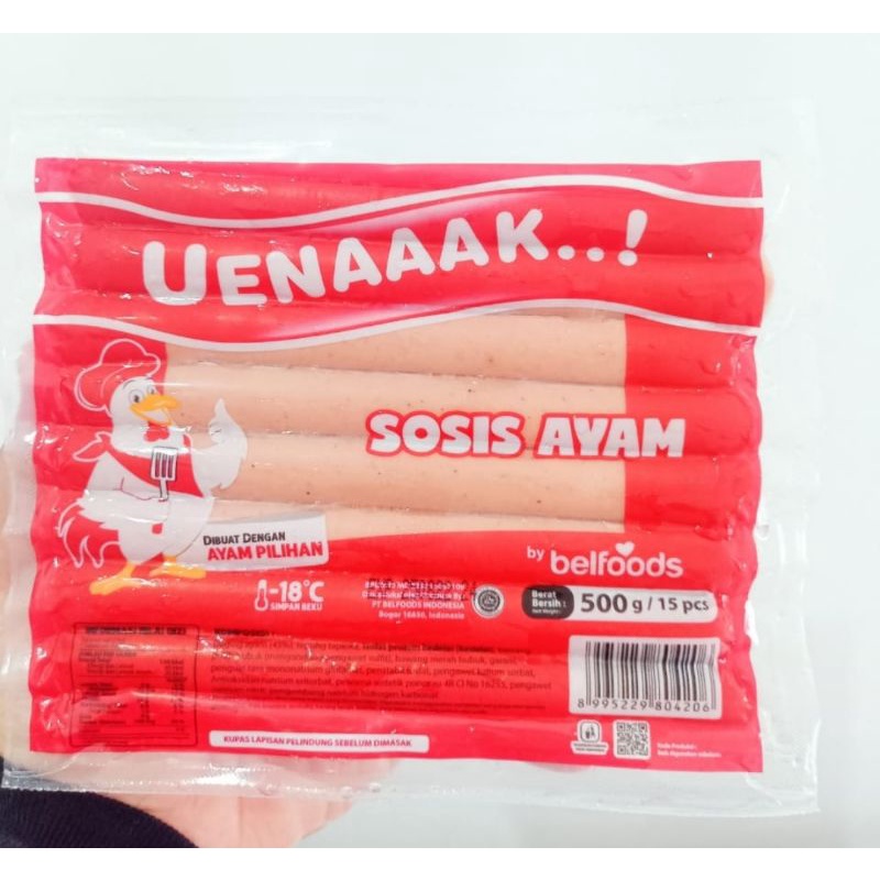 

Sosis ayam belfoods 500gr