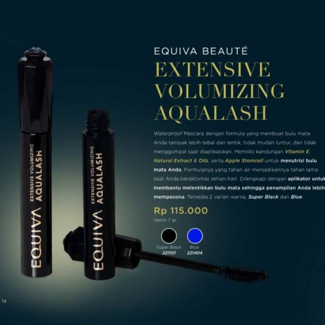 EQUIVA extensive volumizing aqualash