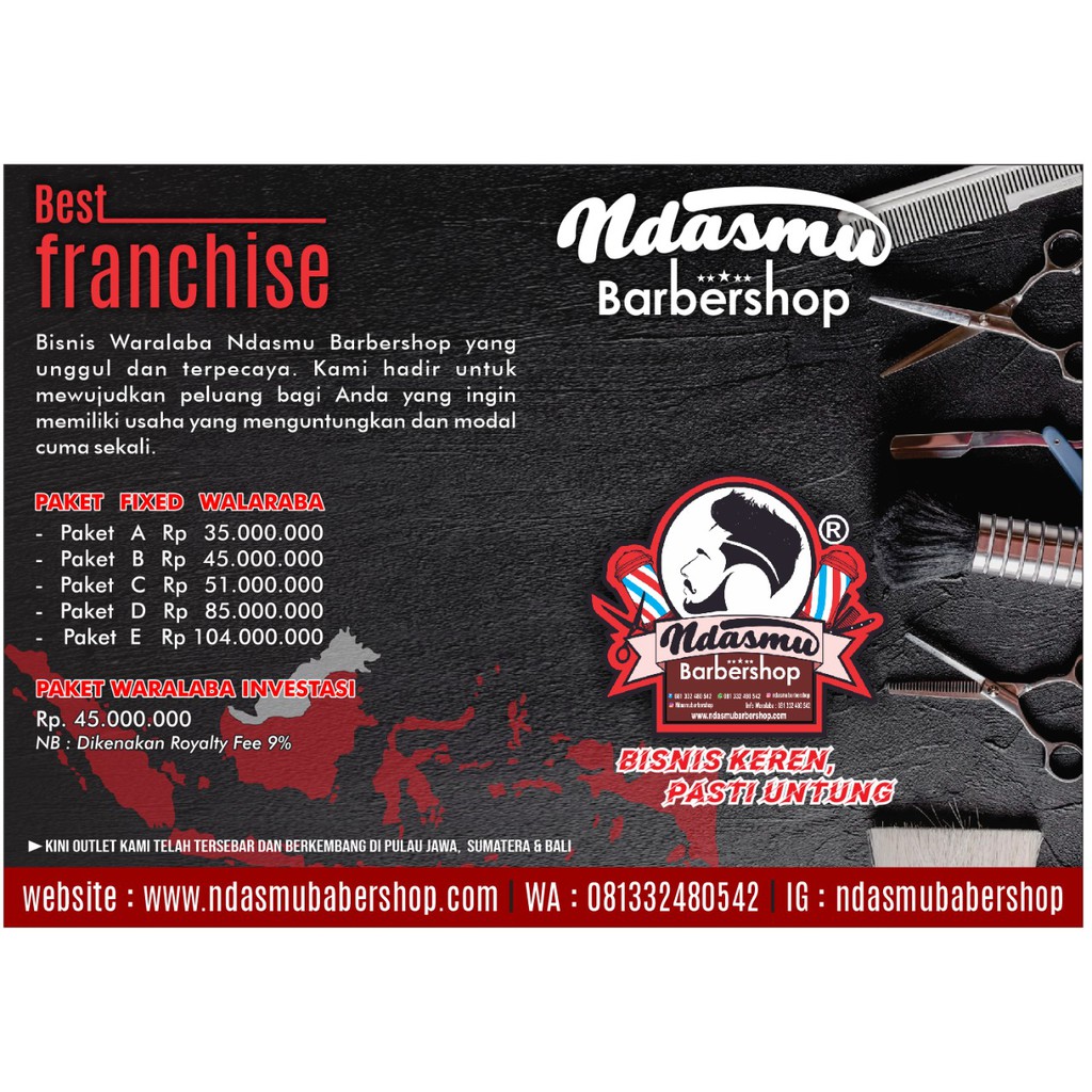 Waralaba Barbershop Franchise Barbershop Shopee Indonesia