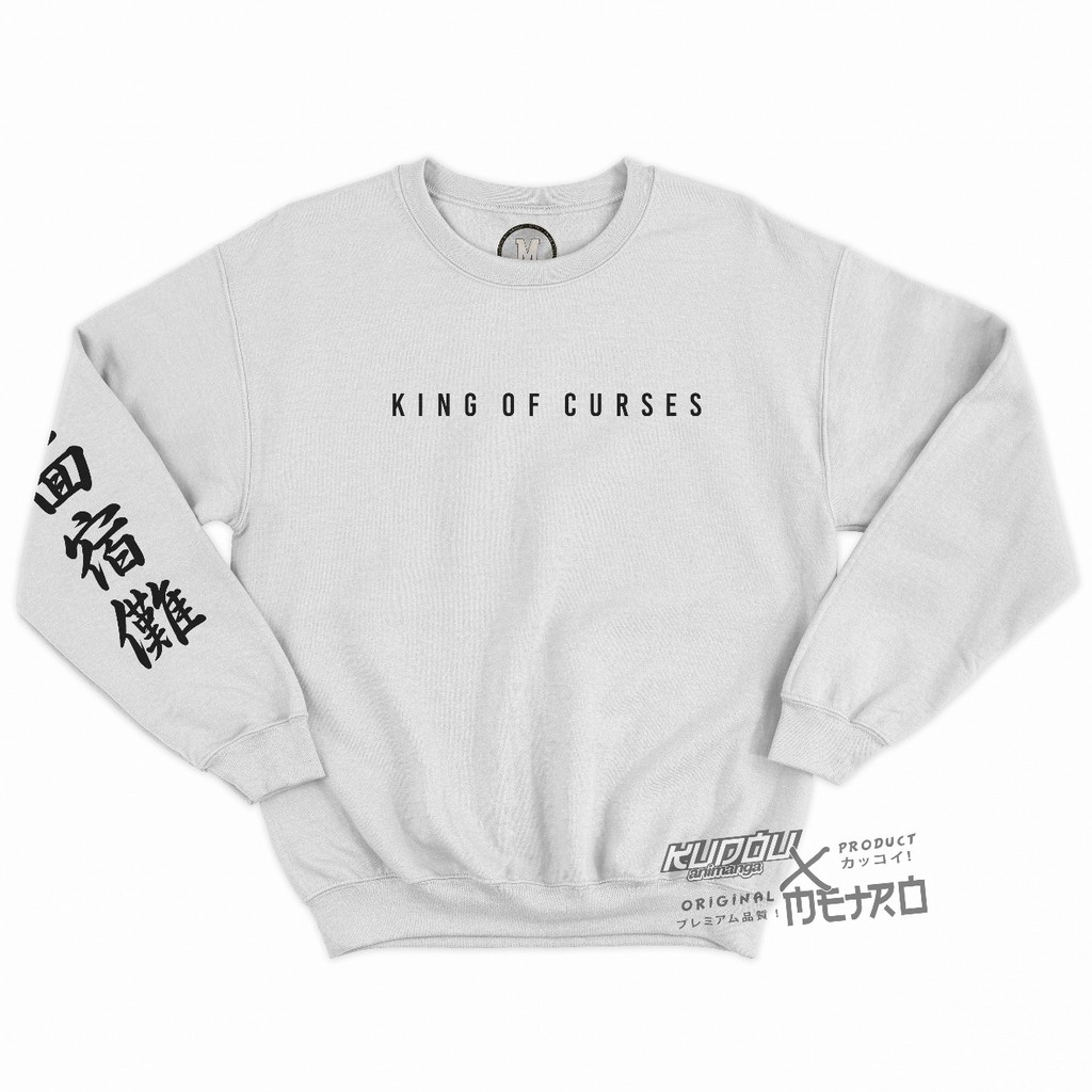 Crewneck Sukuna King Curses Jujutsu Kaisen Anime Manga Premium