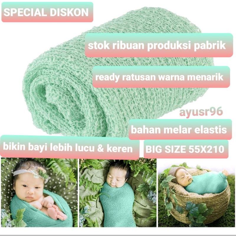 PROMO Selimut Bungkus Rajut untuk Properti Fotografi selimut Fotoshoot newborn