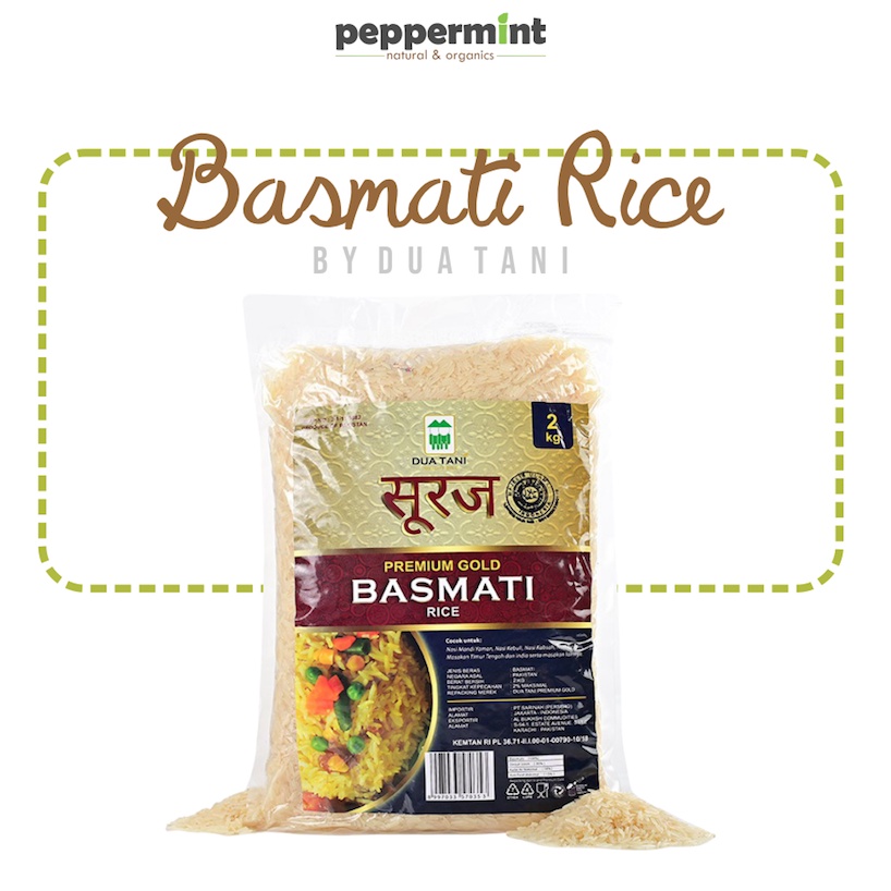 

Dua Tani Premium Gold Basmati Rice / Beras Basmati 1 Kg
