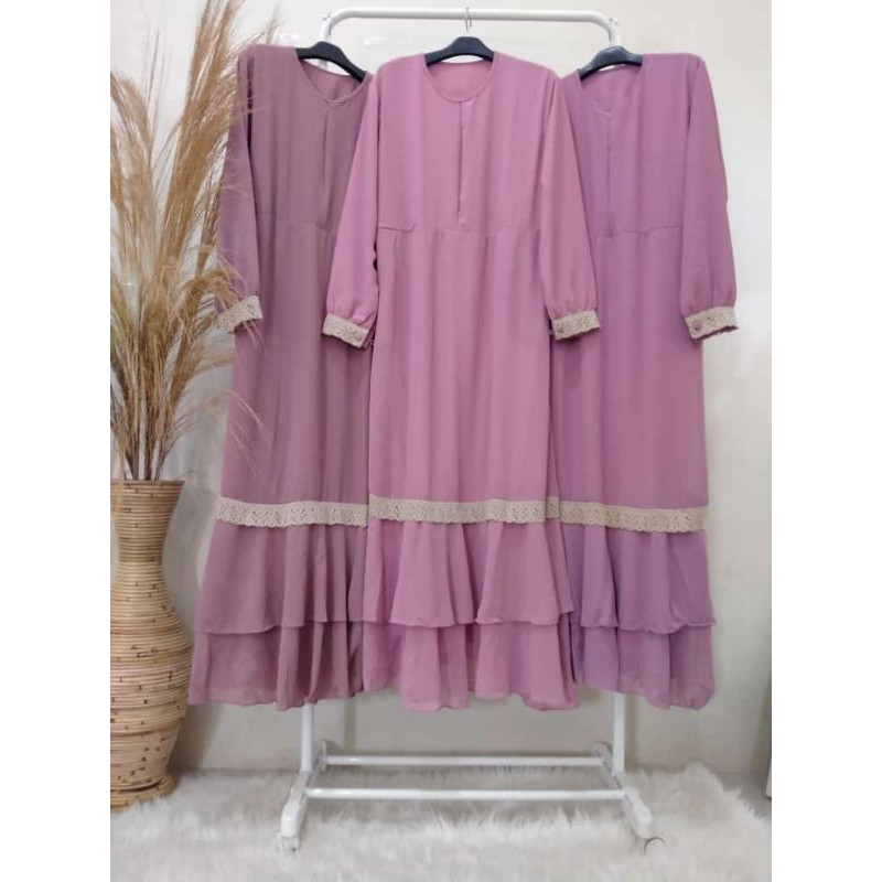 Gamis Cerutti Renda Bawah