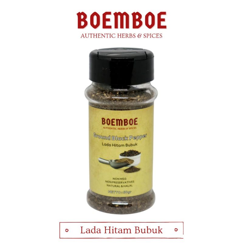 

Lada Hitam Bubuk / Ground Black Pepper BOEMBOE (100% Natural)