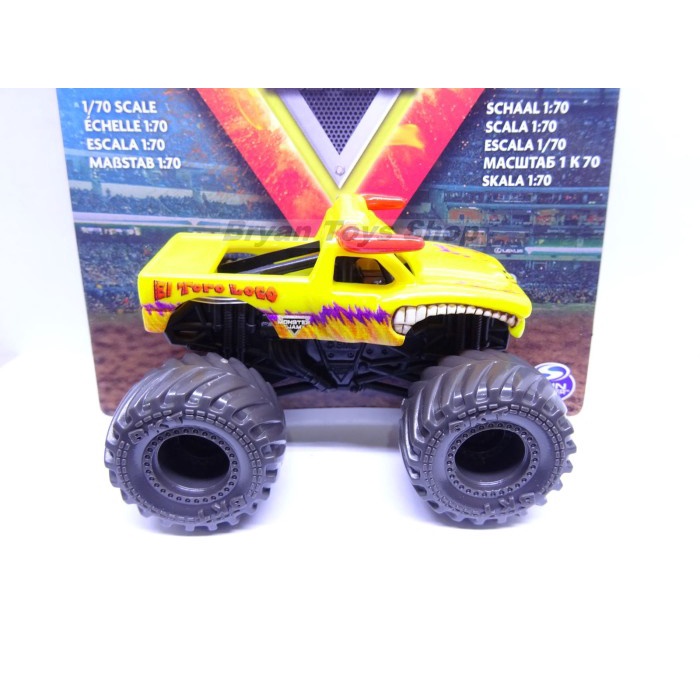 Monster Jam Spin Master El Toro Loco Kuning