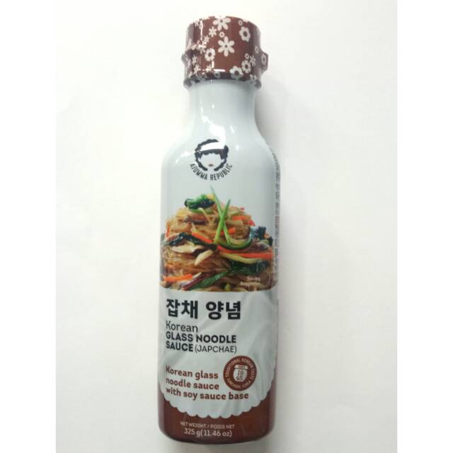 

Ajumma Republic Korean Glass Noodle Sauce - Saus Bumbu Untuk Japchae 325gram