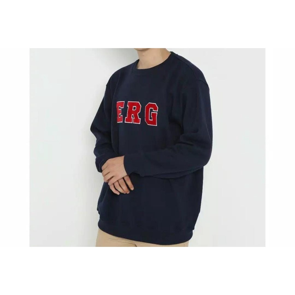 Sweater Crewneck West Full Lebel Uniqlo // Crewneck Platinum World // Sweatshirt Tokyo North South East Termurah