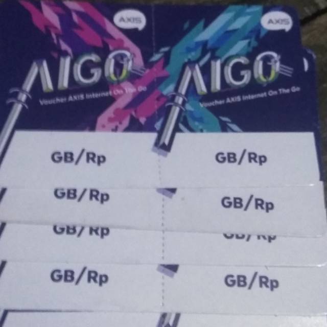 Voucher Axis Aigo Mini 1 GB 5 Hari