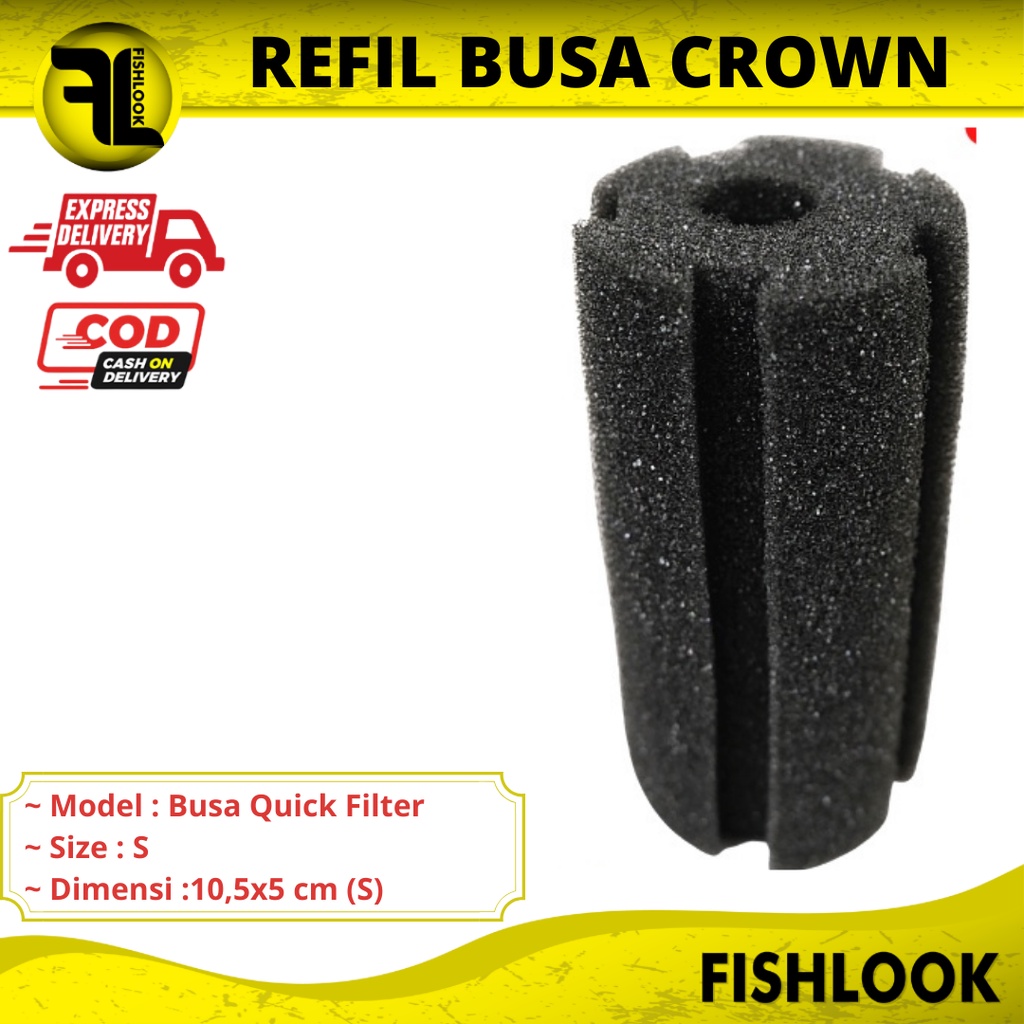 Refill Busa breeding | Bio Foam | Busa Quick Filter Biofoam