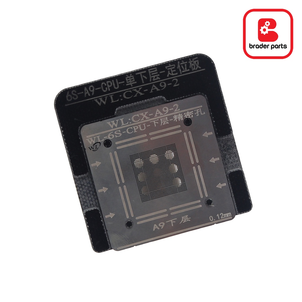 BraderParts PLAT BGA STENCIL MAGNET CPU Seri A9 WL