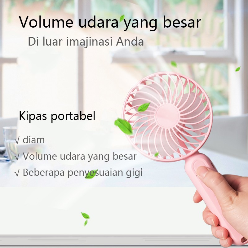 Kipas Angin meja / kipas angin Tangan / kipas angin mini / kipas angin genggam-2