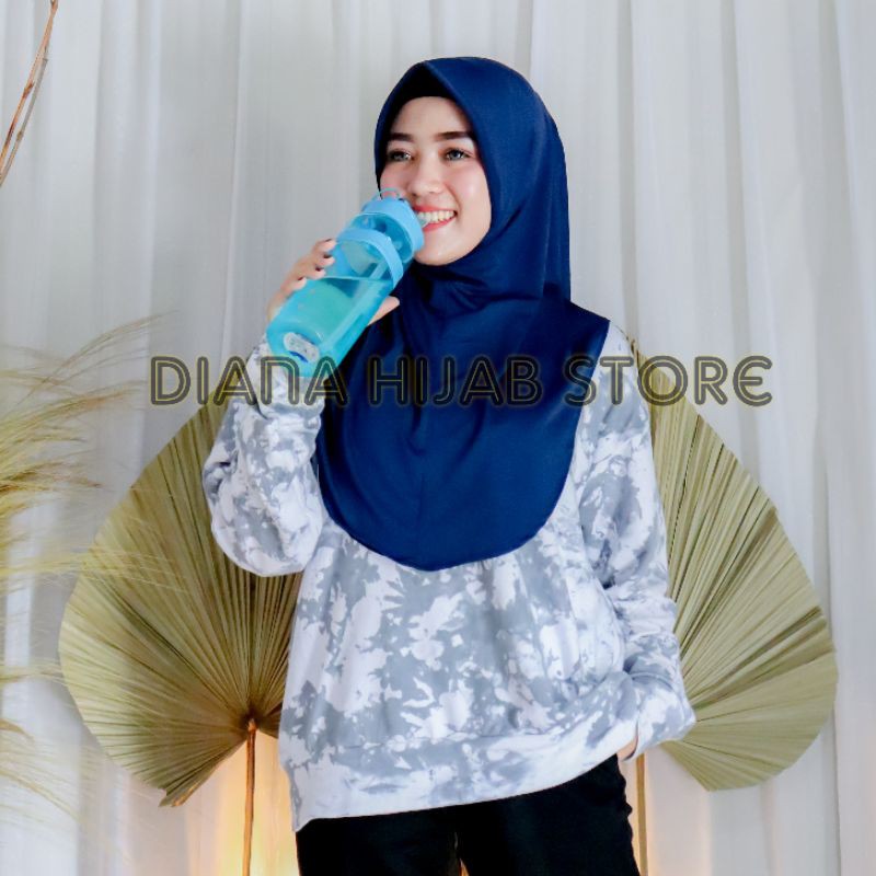Hijabsport Pad Seri A longsize / hijab sporty / hijab jersey by Diana hijabstore