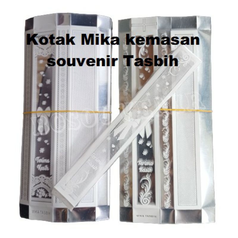 (MIKA LEMBAR) untuk tasbih kayu kaca sisir pisau sarung