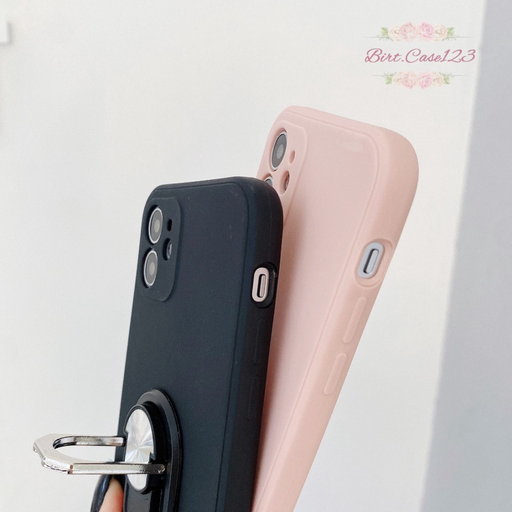 CASE SOFTCASE SILIKON MACARON PELINDUNG KAMERA RINGSTAND OPPO VIVO SAMSUNG XIAOMI REALME IPHONE INFINIX ALL TYPE BC6146