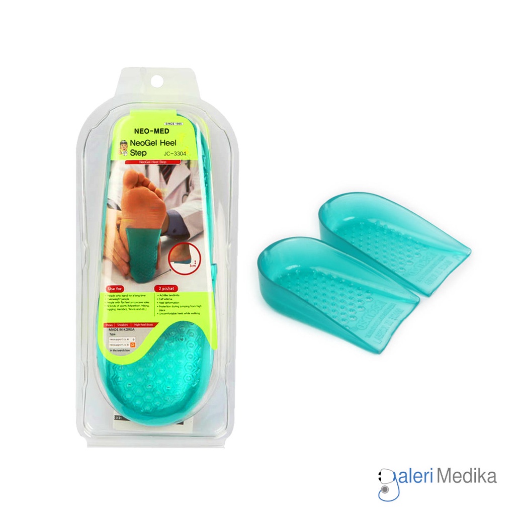 Neomed Neogel Heel Step JC-3304 - Pelindung Tumit / Telapak Kaki