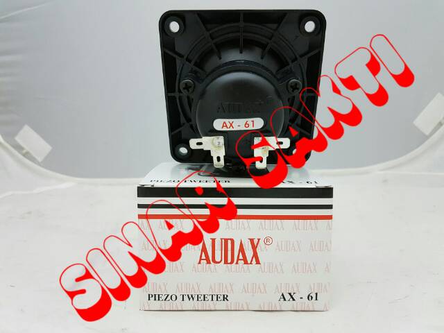 Tweeter Speaker Walet Audax AX 61 Suara inap