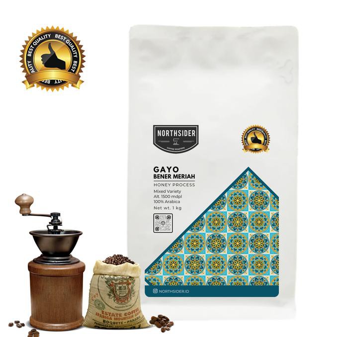 

BIJI KOPI ARABIKA ACEH GAYO HONEY - 500GR NORTHSIDER COFFEE - BIJI KOPI