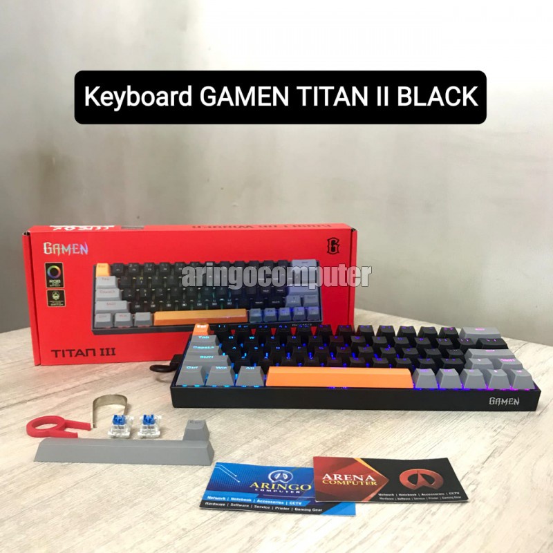 Keyboard GAMEN TITAN III Mechanical BLACK GRAY