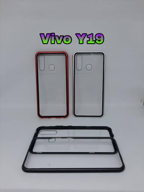 Case Magnetic Vivo Y19 NEW Premium Case 2in1 Case Magnetik Vivo Y19