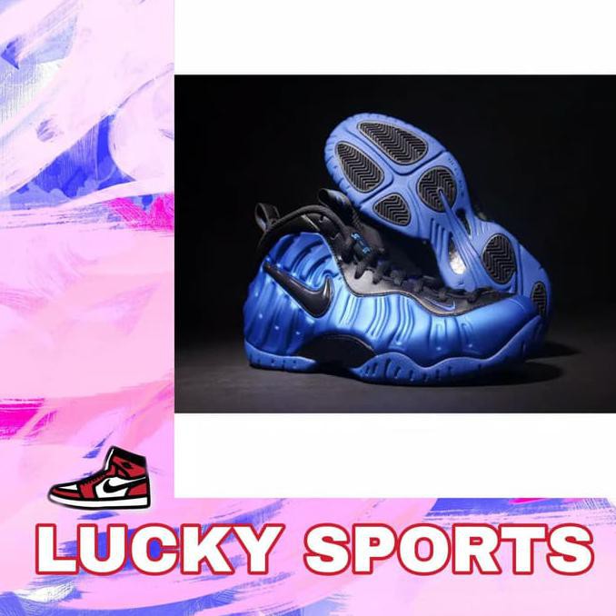 Sale Terlaris  Nike Air Foamposite Pro Royal / Sepatu Nike Air Foamposite
