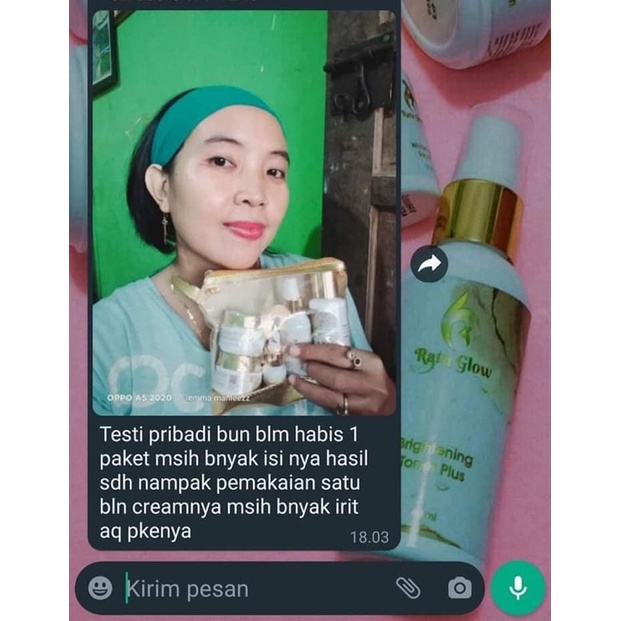 RATU GLOW SKINCARE PAKET BRIGHTENING &amp; ACNE 100% ORIGINAL / BPOM