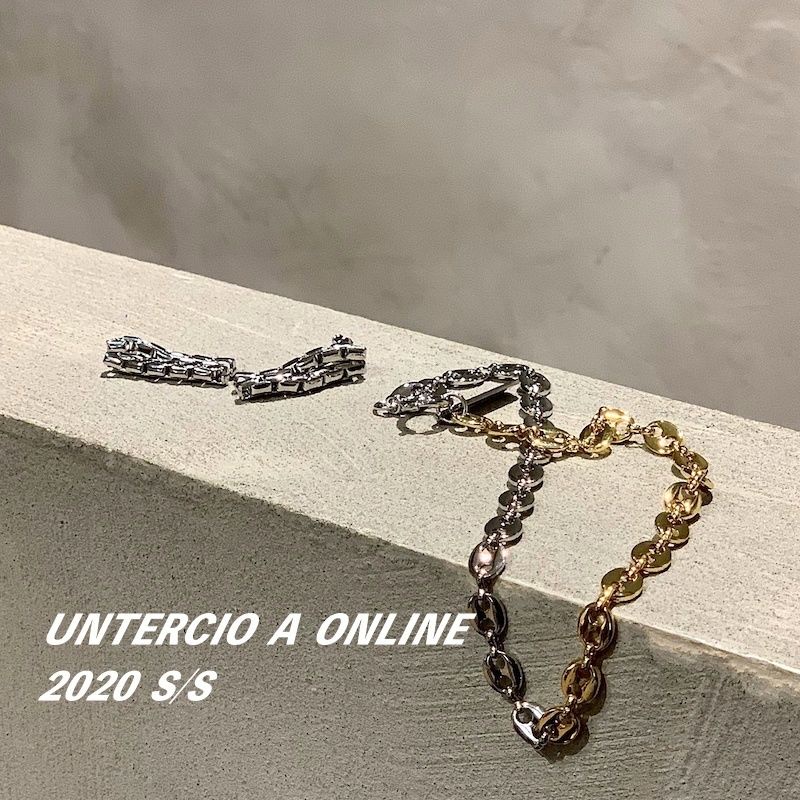 ∏UNTERCIO rantai hidung babi rantai klavikula desain gothic niche choker tren kalung kontras emas da