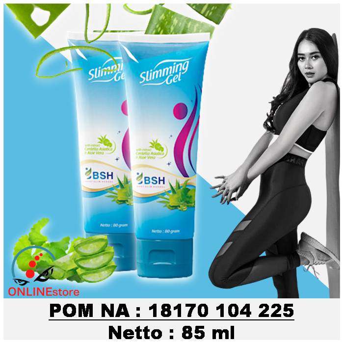 Terlaris Lotion Body Slim Herbal Gel Pembakar Lemak Melangsingkan Tubuh Perut Buncit Paha Betis Lengan Pengatur Berat Badan Gemuk Langsing Montok Sexy Asli Ampuh Original Bpom