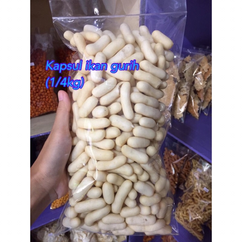 

Kapsul ikan gabus/krupuk ikan