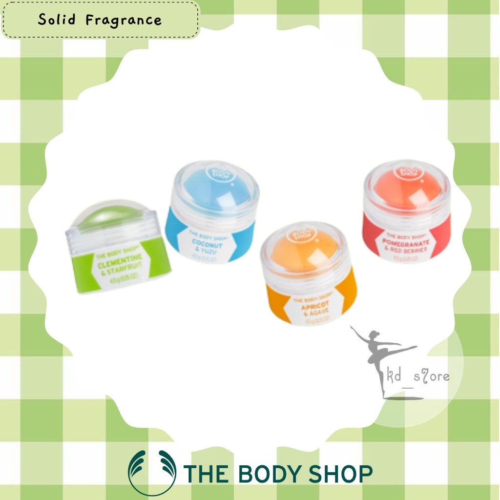 Solid Perfume Fragrance Dome The Body Shop Pomegaranate/ Apricot
