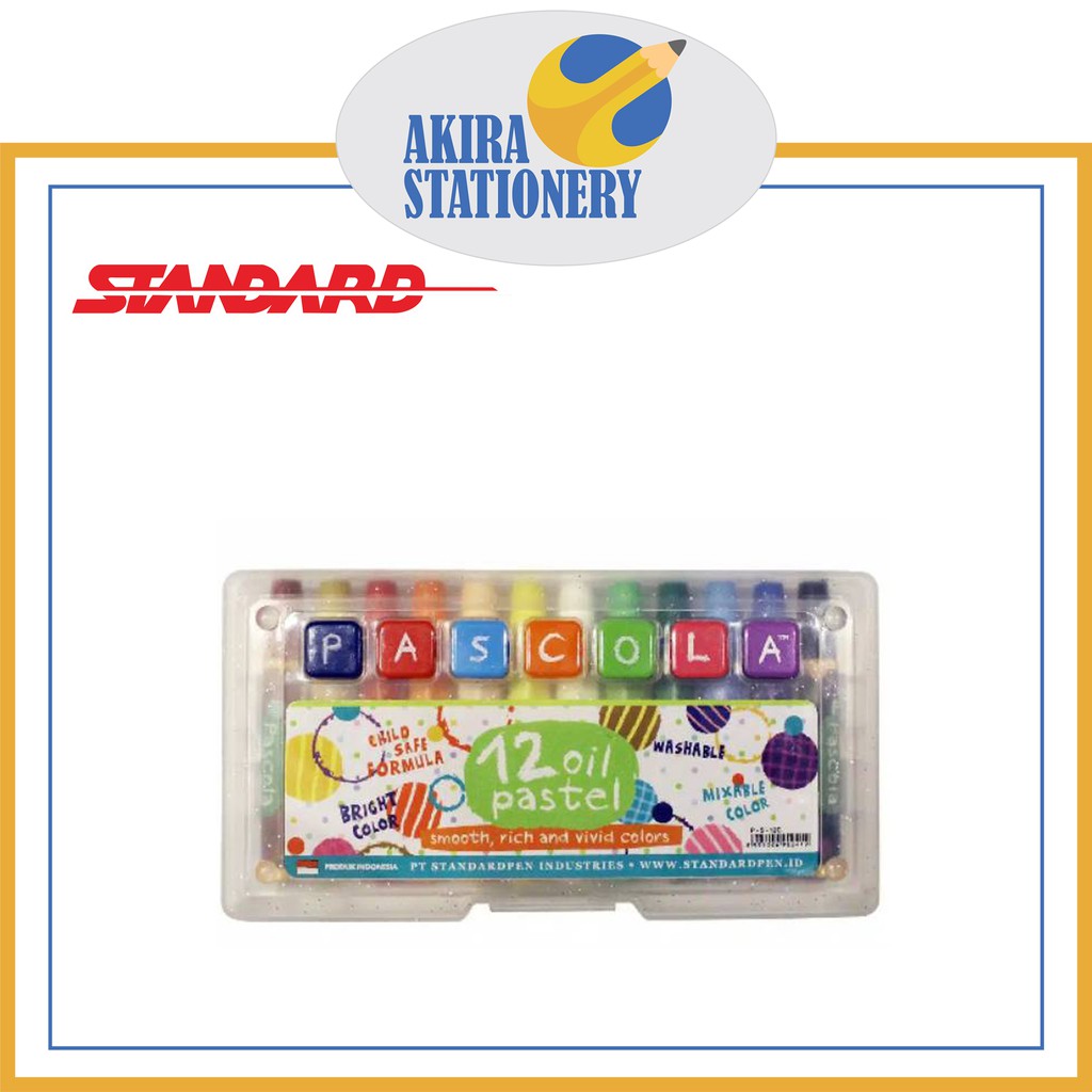 

CRAYON / OIL PASTEL CRAYON STANDARD PASCOLA 12 (12 WARNA)