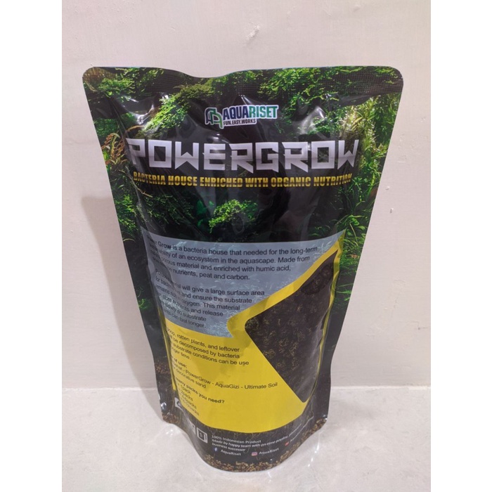 Power Grow Rumah Bakteri 1 Kg / Rumah Bakteri Aquascape Kaya Nutrisi