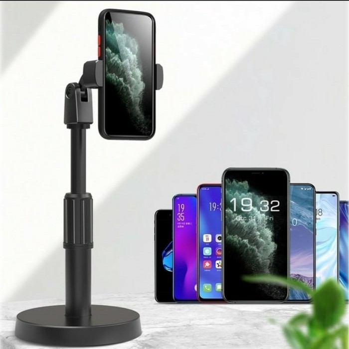 viral now Phone Holder Adjustable Height &amp; 360 Rotation Hands Free