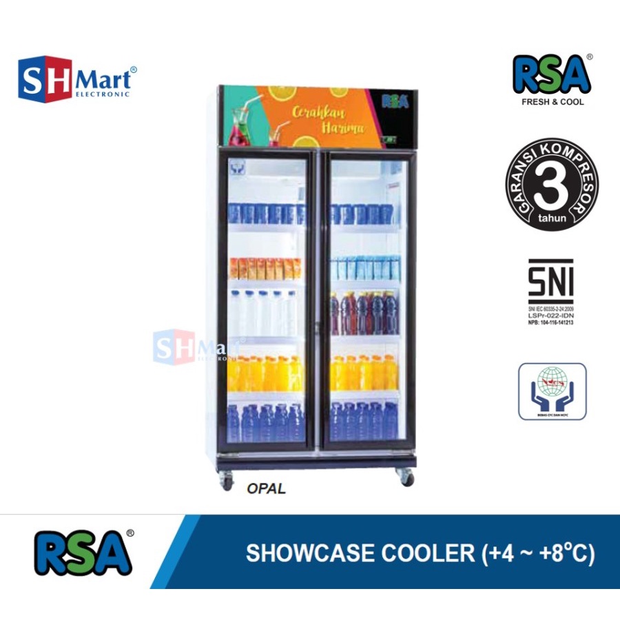 SHOWCASE 2 PINTU RSA OPAL (MEDAN)