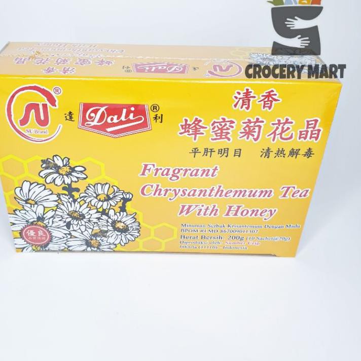

Termurah!! (rpr-1272) Dali Chrysanthemum Tea With Honey SU Brand 200gr / Teh Kembang Putih Dengan Ma