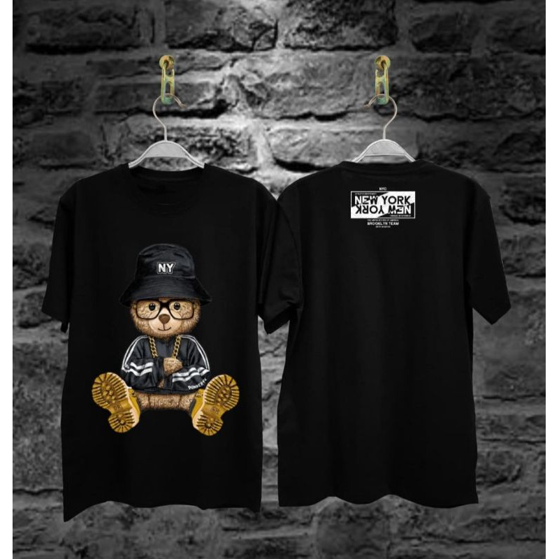 kaos distro pria terbaru kaos bergambar kartun KAOS kekinian hitam putih KAOS BONEKA