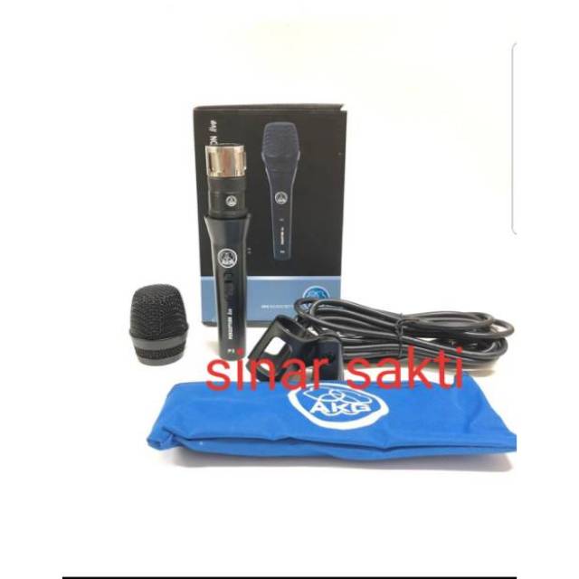 Microphone Kabel AKG P 3S MIC AKG P3S SWITCH ( Dynamic Microphone )