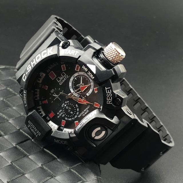 COD Jam Tangan Pria Sport Dual-time Fashion Murah Import Korea M167