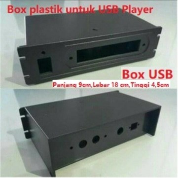 Box Plastik Untuk KIT MP5 AV Module  MP4 MP3 FM USB Bluetooth Audio