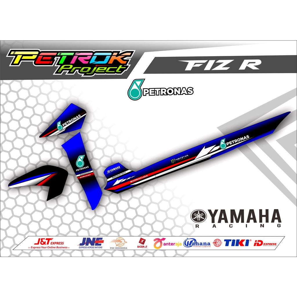 STRIPING VARIASI FIZ R PETRONAS