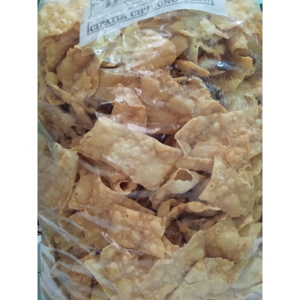

pangsit bawang gurih renyah 250g
