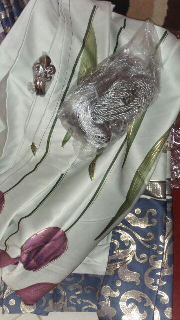 Promo Gorden Import - Gorden Polos Minimalis Gorden Cantik Elegan Uk.100x220 Poni Renda Smokring New