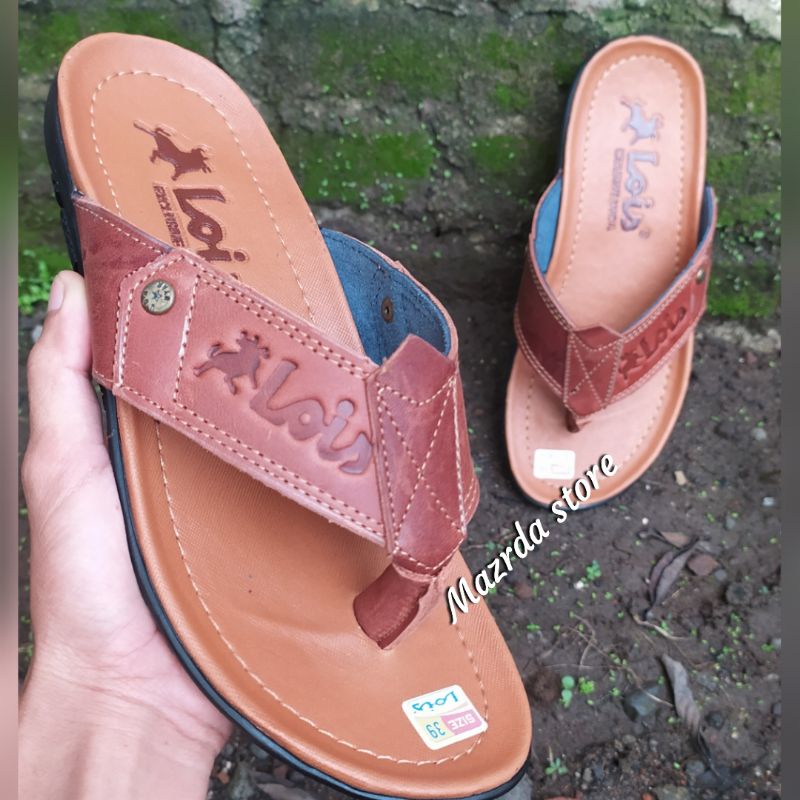 SANDAL KULIT ANATOMY PRIA ORIGINAL LK TERLARIS TERMURAH ECER RASA GROSIR