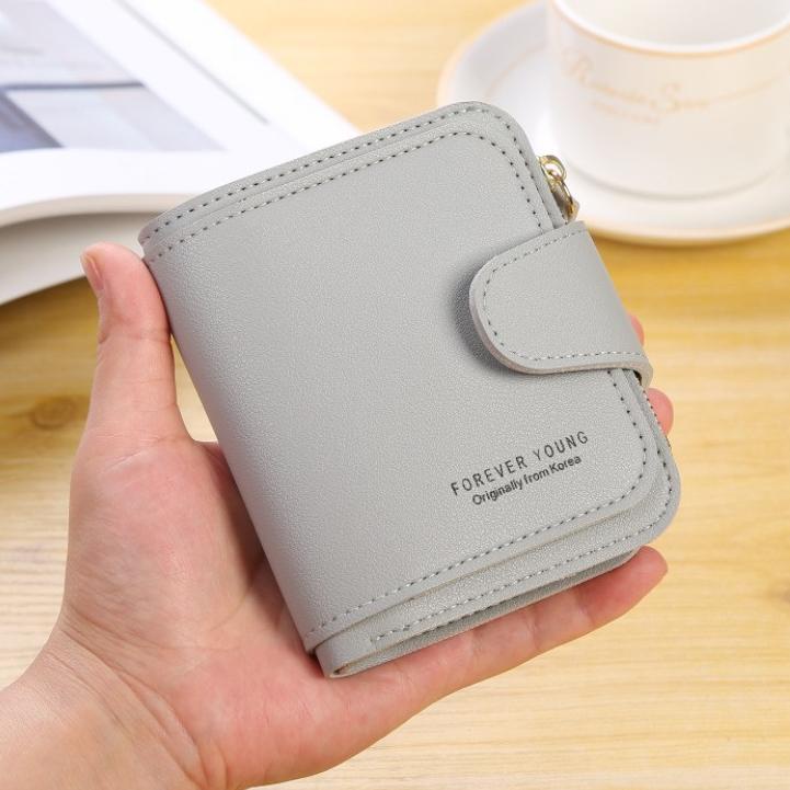 {BGG.16Ap22ᴰ} (READY 5 WARNA) Lomenia Dompet Cewek Resleting Premium Lipat Forever Young LOD034